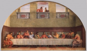 Andrea del Sarto Painting - La Última Cena manierismo renacentista Andrea del Sarto